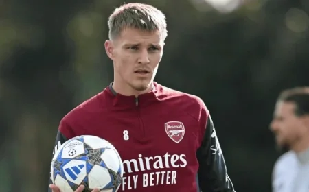 Odegaard Discusses Fitness and Champions League Enthusiasm