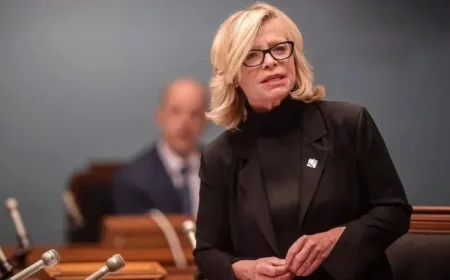 Minister Caroline Proulx Takes Leave from Legault Government Duties