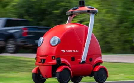 DoorDash Debuts Autonomous Delivery Robot in Challenging Urban Environments