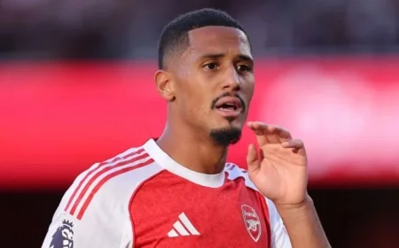 Arsenal’s William Saliba Secures Long-Term Deal Until 2030