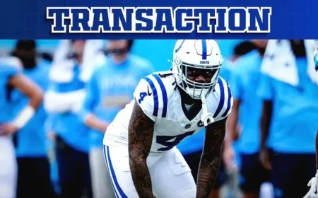 Colts Move Xavien Howard to Reserve, Sign Trey Washington to Active Roster