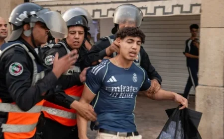 Youth Protests in Morocco Turn Violent, Injuring Hundreds of Police Officers
