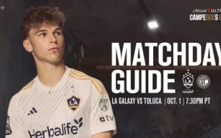 LA Galaxy Faces Toluca FC: October 1, 2025 Match Preview