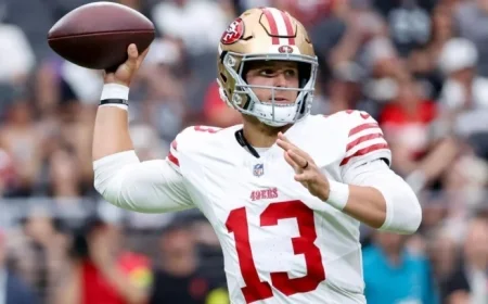 49ers Sideline Purdy, Pearsall, Jennings for Thursday Night Football