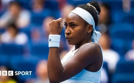Coco Gauff Advances to China Open Semis, Defeats Eva Leys