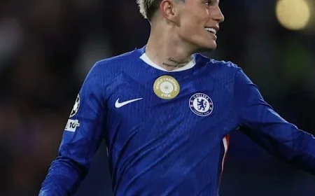 Garnacho Reflects on Fulfilling Childhood Dreams on Special Nights