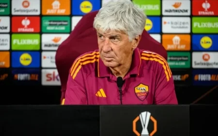 Gasperini Previews Key Match: Roma vs. Lille