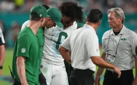 Jets’ RB Allen Sidelined Indefinitely Due to Knee Injury