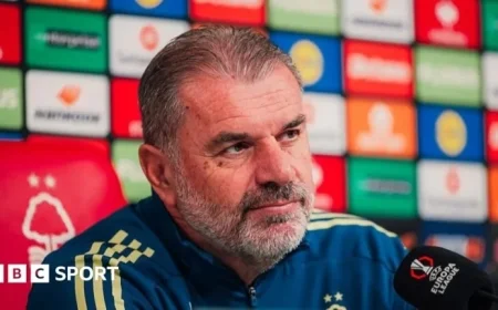 Postecoglou Seeks First Europa League Win Against Forest