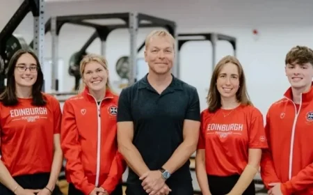 Sir Chris Hoy Launches Scholarship at Edinburgh University to Foster Future Champions