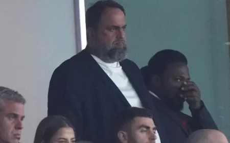 Evangelos Marinakis Joins Legendary Manager at Arsenal Game