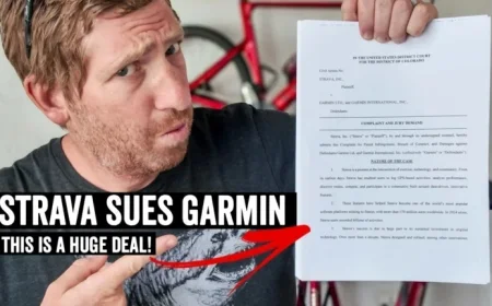 Strava Sues Garmin to Halt Device Sales