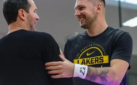 Lakers’ Luka Doncic Smoothly Adapts to Training Camp Post-Busy Offseason