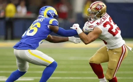 Mac Jones Connects with Christian McCaffrey for 49ers’ 14-0 Lead