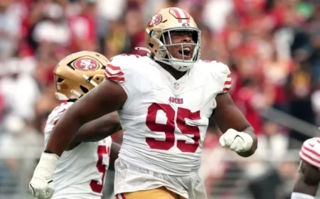 49ers Rookie Alfred Collins Forces Game-Changing Fumble Against Rams