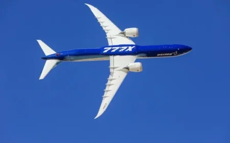 Boeing Delays 777X Launch to 2027, Reports Bloomberg News