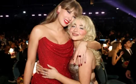Taylor Swift, Sabrina Carpenter Collaborate on ‘The Life of a Showgirl’