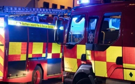 Arson Attack Destroys Vehicle at Belfast Apartment Block
