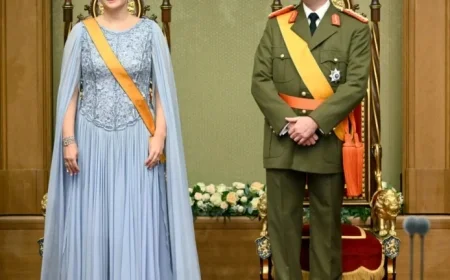 Guillaume Sworn In as Luxembourg’s New Grand Duke