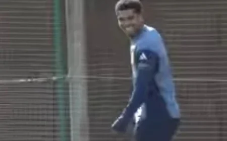 Tyreece John-Jules Joins Arsenal U21 Training Session