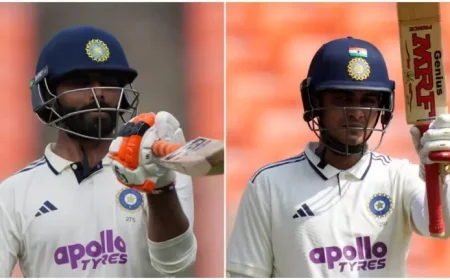 Jadeja Outshines Dhoni; Gill Matches Gavaskar in India-West Indies Test