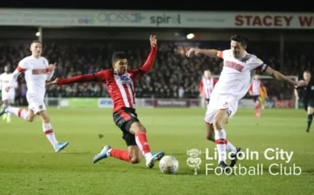 Ex-Lincoln City Striker Joins Arsenal for Training Sessions