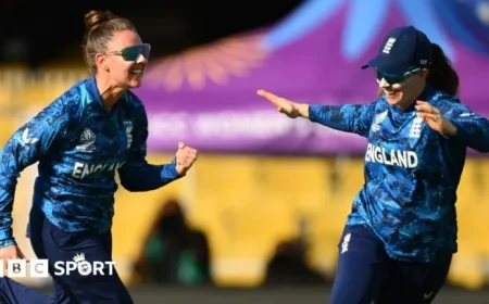 Live Score & Highlights: England vs South Africa, Women’s World Cup 2025