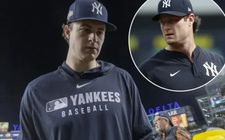 Yankees’ Gerrit Cole Praises Cam Schlittler’s ‘It’ Factor