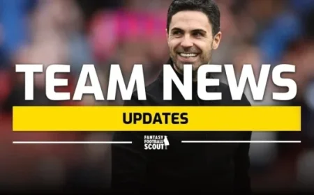 FPL Gameweek 7: Live Friday Injury Updates