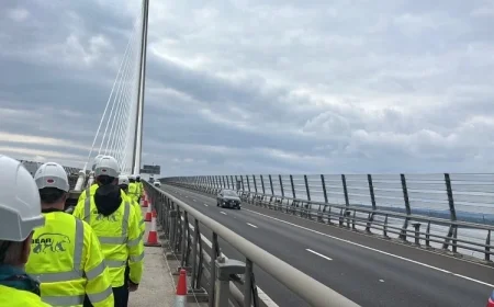 Queensferry Crossing Publicly Opens for the First Time