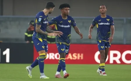 Serie A: Official Line-Ups for Verona vs Sassuolo Match