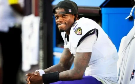 Hamilton and Lamar Absent from Ravens Practice