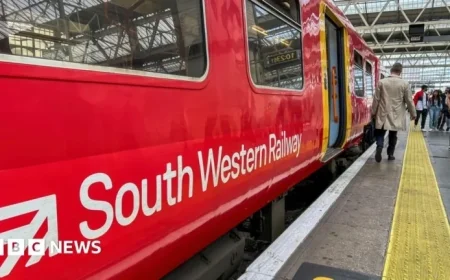Rail Line Disruption Between Wimbledon and Woking Affects Services