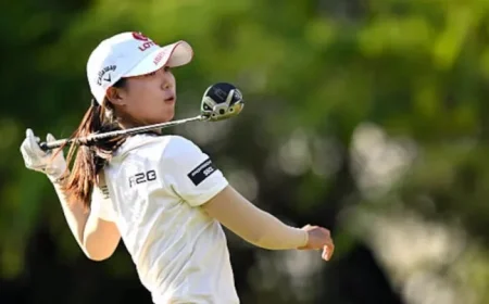 Youmin Hwang Fires 10-Under 62 to Lead LOTTE Championship