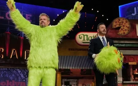 Matt Damon and Jimmy Kimmel Feud Reignites on Brooklyn Stage