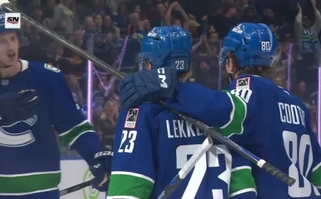 Lekkerimaki Scores with Precision One-Timer