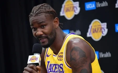 Deandre Ayton Criticizes Blazers in Lakers Press Conference