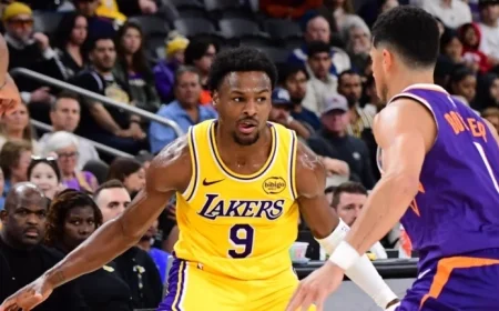 Bronny James Shines in Lakers’ Disappointing Preseason Loss to Suns