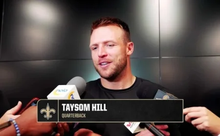 Taysom Hill Returns to Practice Ahead of Giants vs. Saints Week 5 Clash