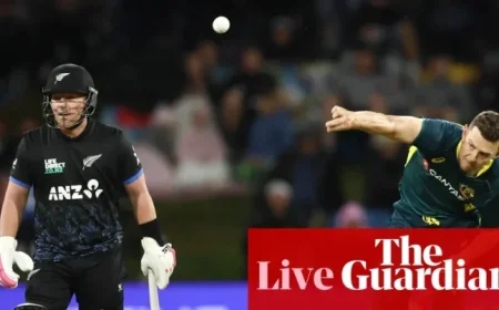 New Zealand vs Australia: Live Coverage of Men’s Third T20 International
