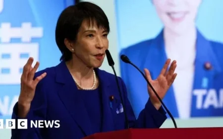 Sanae Takaichi poised to become Japan’s first female Prime Minister