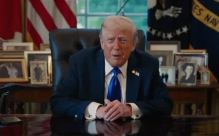 Trump Urges Israel to Halt Gaza Bombing, Claims Hamas Seeks Peace