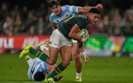 Argentina and South Africa Clash in London for Rugby Championship Decider