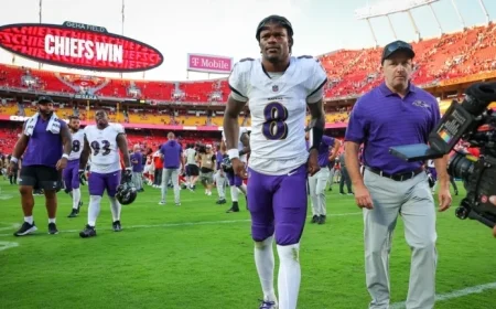 Lamar Jackson Ruled Out for Sunday’s Game