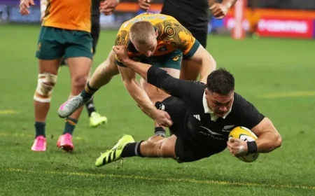 All Blacks Triumph Over Wallabies 28-14 in Rugby Championship Clash