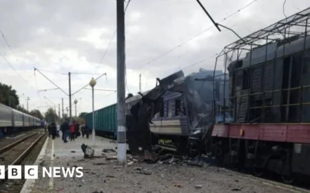 Russian Strike on Railway Station Injures 30: Zelensky Reports