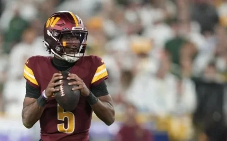 Jayden Daniels Set to Start Against Chargers