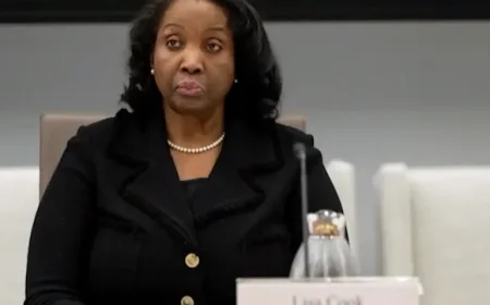 Fed Governor Lisa Cook Confronts Plagiarism Allegations and Cancel Culture Links