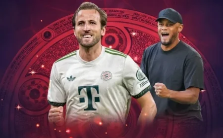 Harry Kane Shines with Career-High Goals and Assists at Bayern Munich