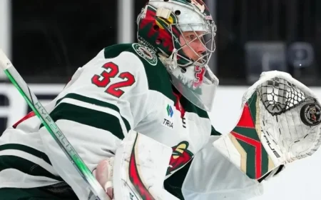 Wild Secure Filip Gustavsson with Lucrative Contract Extension in NHL